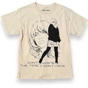 Billie Eilish ~ Don’t Waste The Time I Don’t Have T-shirt